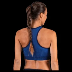 Clearance Nike City Ready Seamless Bra Blue Blå