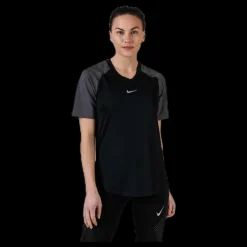 Nike City Sleek Top SS Cool Black/Grey Svart Discount