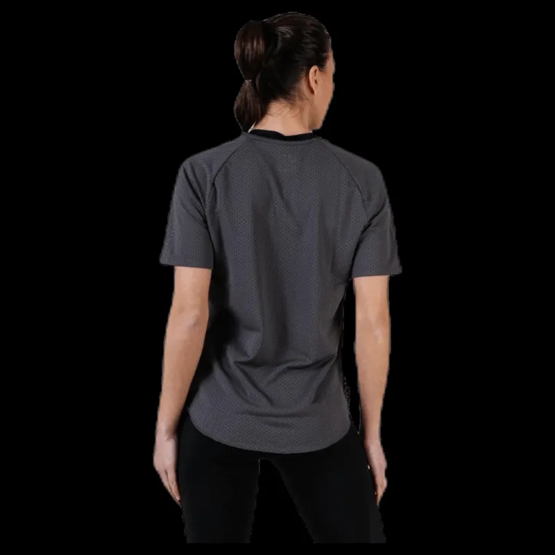 Nike City Sleek Top SS Cool Black/Grey Svart Discount