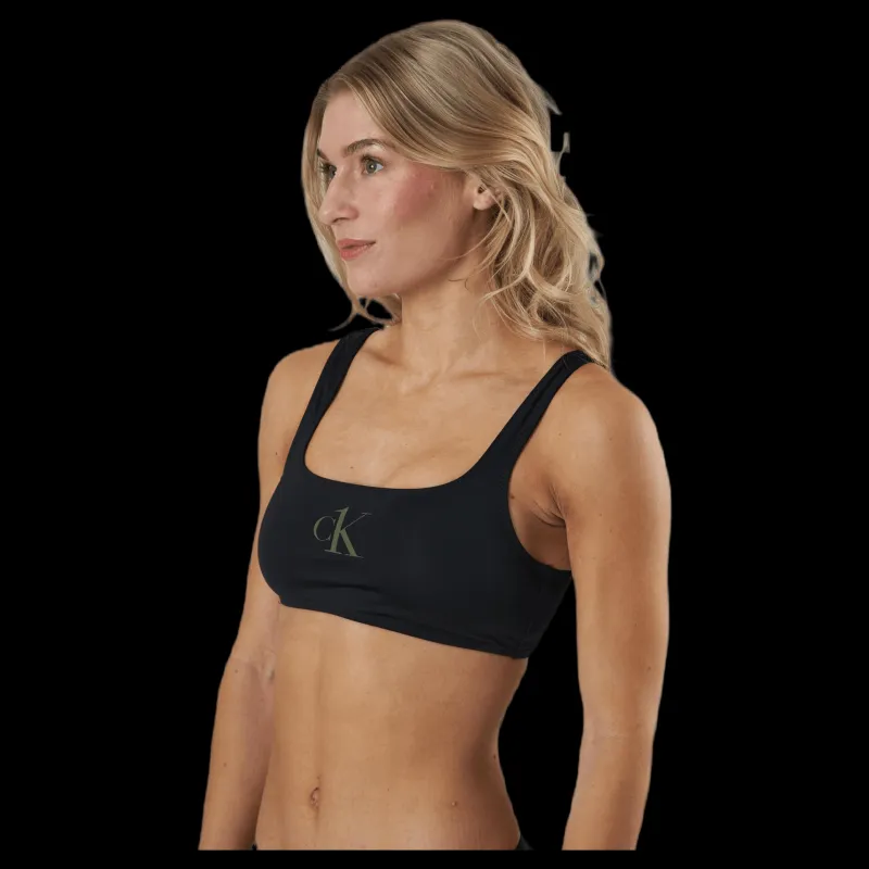 Discount Calvin Klein Ck One Bralette Black Svart