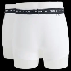 Calvin Klein Ck One Cotton Trunk 2-Pack White/Black Vit och Svart Sale
