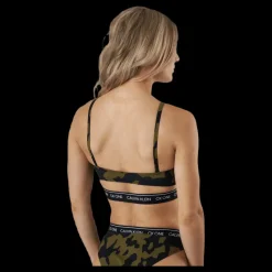 Clearance Calvin Klein Ck One Wb-Bralette-Rp Patterned Mönstrad