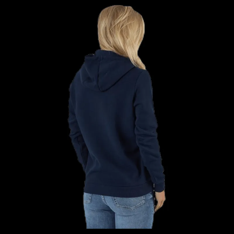 Reebok Classic Cl F Big Logo Hoodie Ft Blue Blå