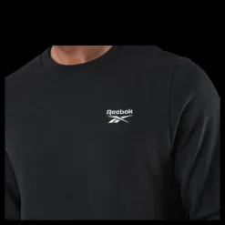 Reebok Classic Cl F Small Vector Crew Black Svart Best