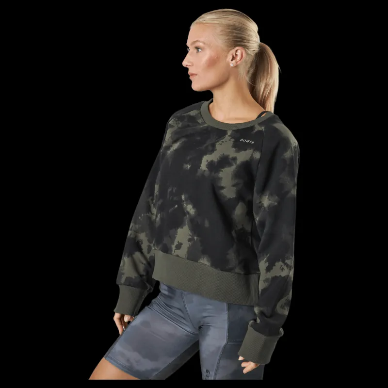 BOW19 Clara Crewneck Cinder Tie Dye Flerfärgad