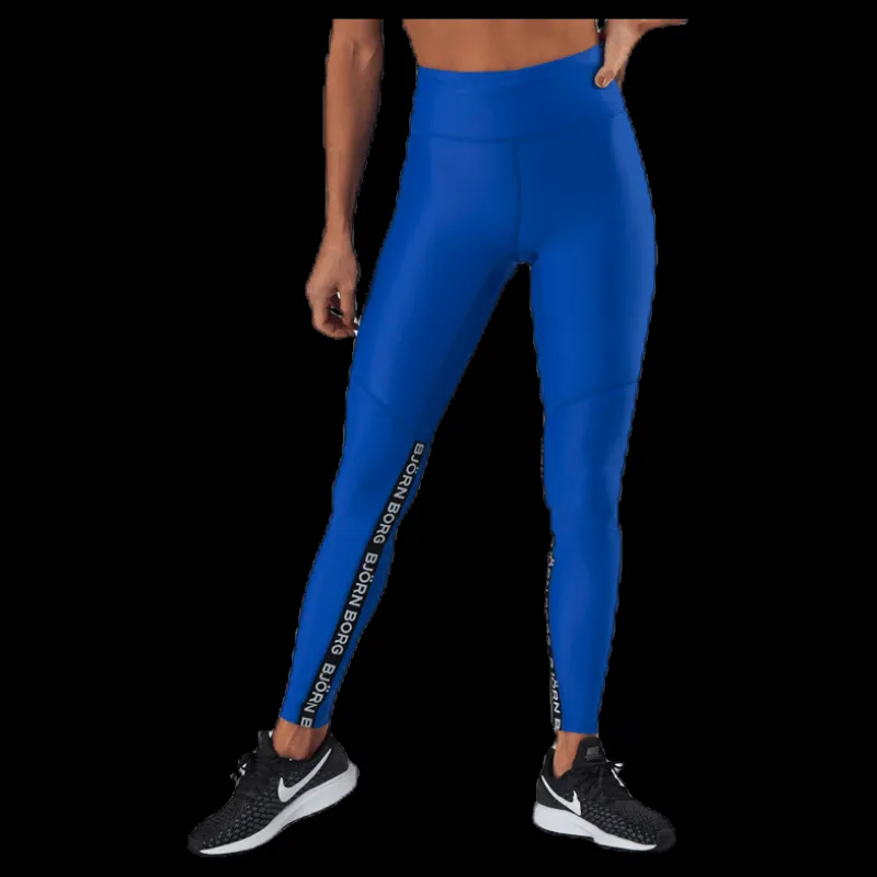 Björn Borg Clara High Waist Tights Blue Blå