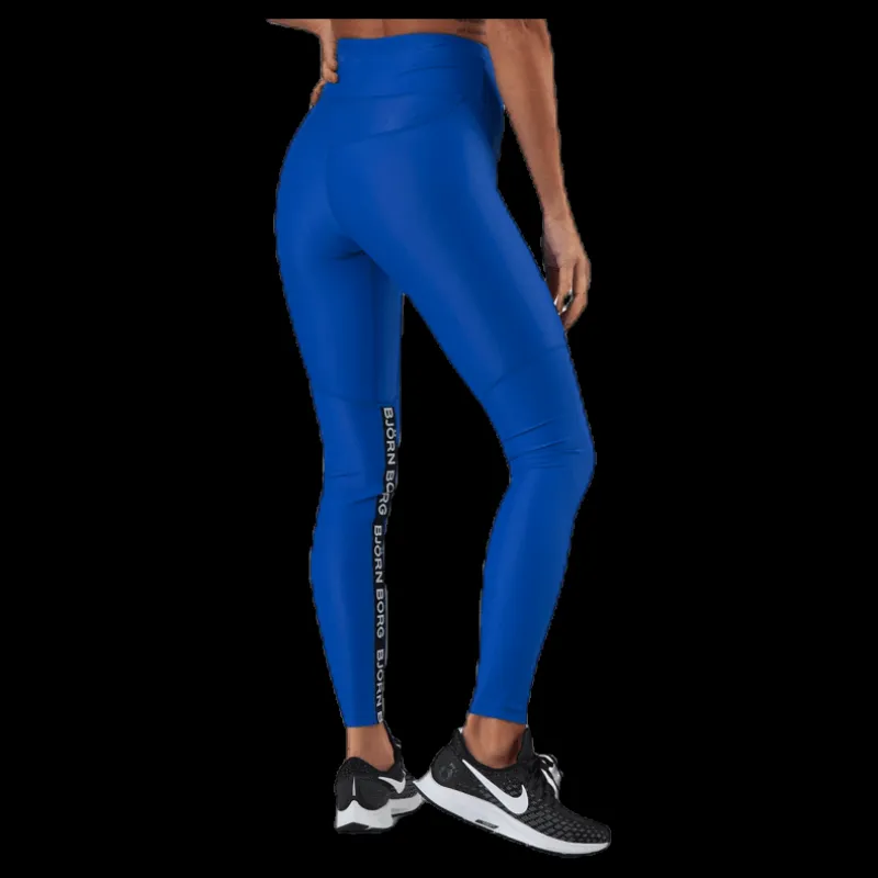 Björn Borg Clara High Waist Tights Blue Blå