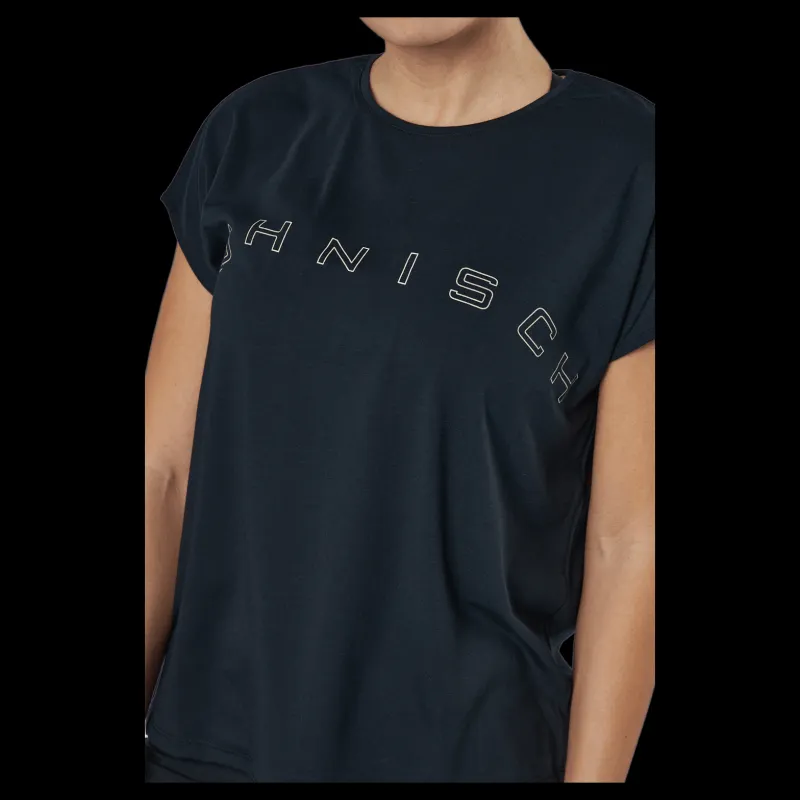 Röhnisch Clara Loose Tee Black Svart Clearance