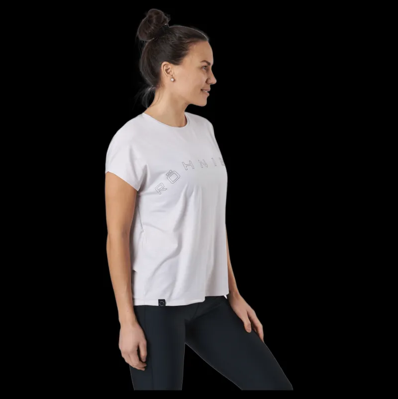 Röhnisch Clara Loose Tee Orchid Vit Discount