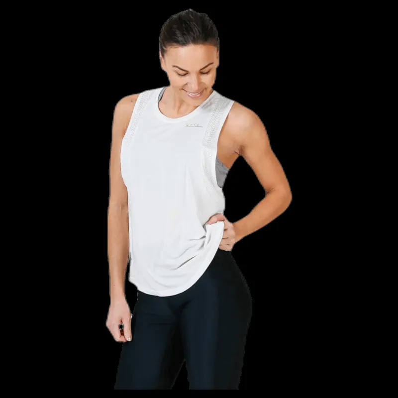 Wyte Clara Tank Top Grey Grå