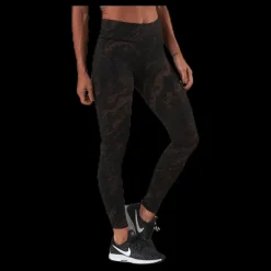 Casall Classic Printed 7/8 Tights Brown/Black Brun och Svart Discount