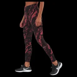 Casall Classic Printed 7/8 Tights Pink Rosa Hot
