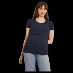 Best Boob Classic SS Top Blue Blå