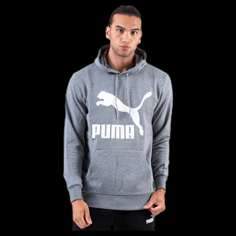 Puma Classics Logo Hoody TR Grey Grå