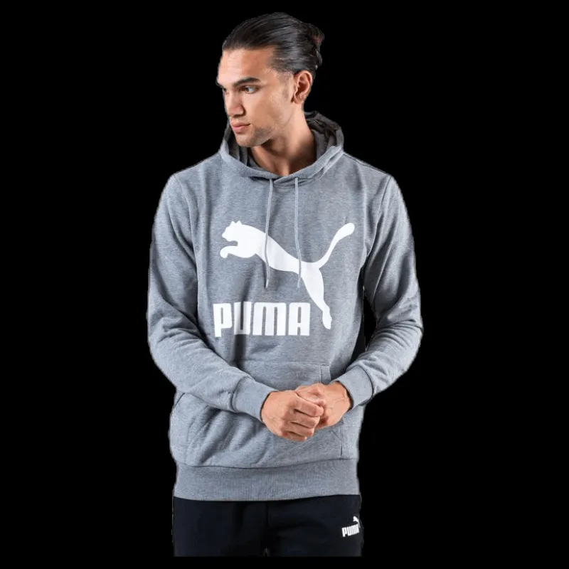 Puma Classics Logo Hoody TR Grey Grå