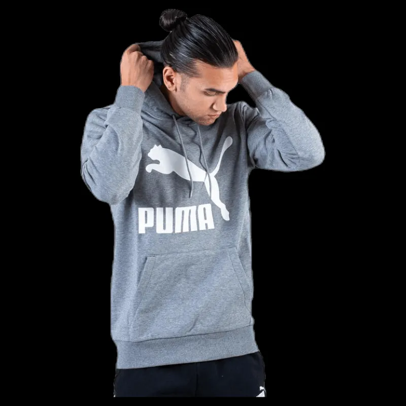 Puma Classics Logo Hoody TR Grey Grå