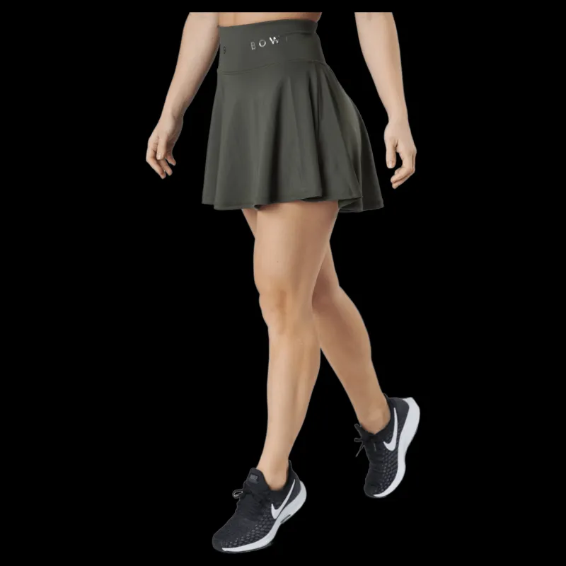Sale BOW19 Classy Skirt Army Green Grön