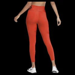 Nike Cln Nvlty Tight 7/8 /Silver Orange Sale