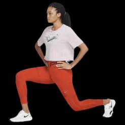 Nike Cln Nvlty Tight 7/8 /Silver Orange Sale
