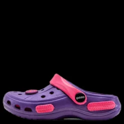 Graffiti Cloxie Kids Lightweight Sandal Purple Lila Outlet
