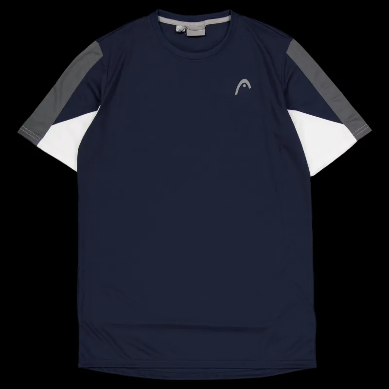 Clearance Head Club 22 Tech T-shirt Navy Blå
