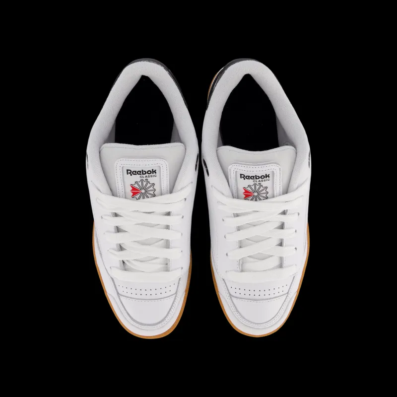 New Reebok Classic Club C Bulc Wht/blk/rbk Rub Gum3 Vit