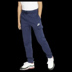 New Nike Club Cargo Pant Junior Blue Blå