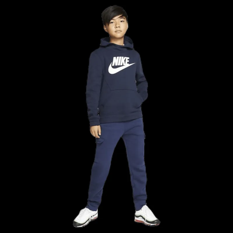 New Nike Club Cargo Pant Junior Blue Blå