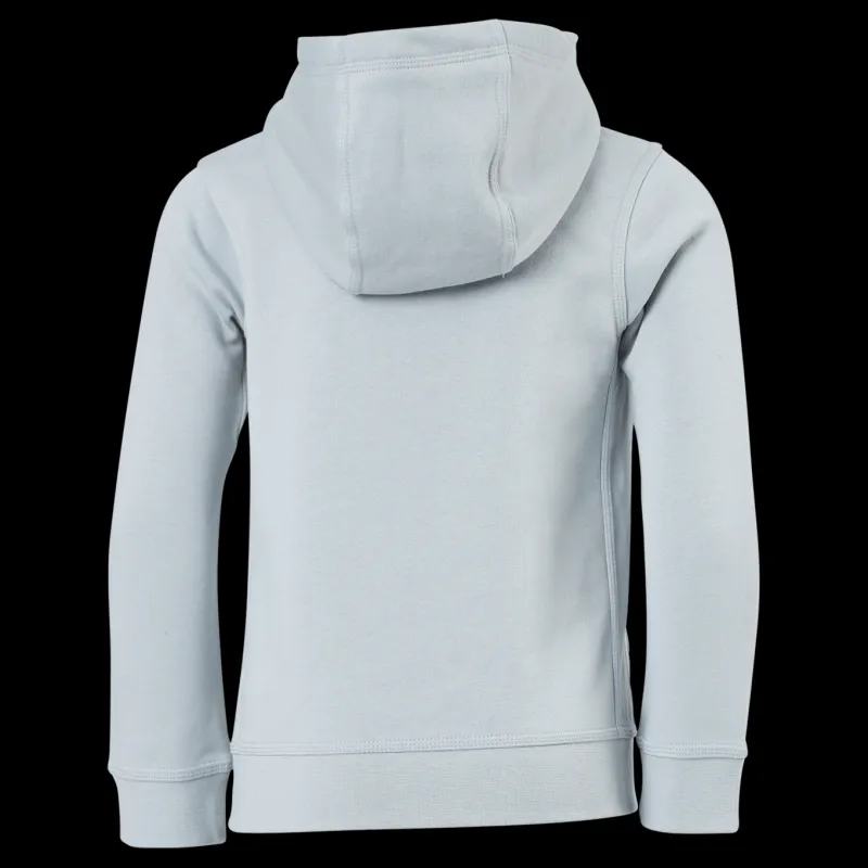 Clearance Nike Club Fleece Hoodie Junior Grey/Red Flerfärgad