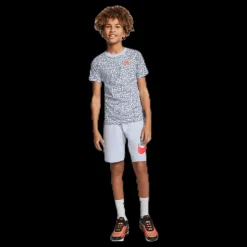 Nike Club Fleece Shorts Junior Grey Blå