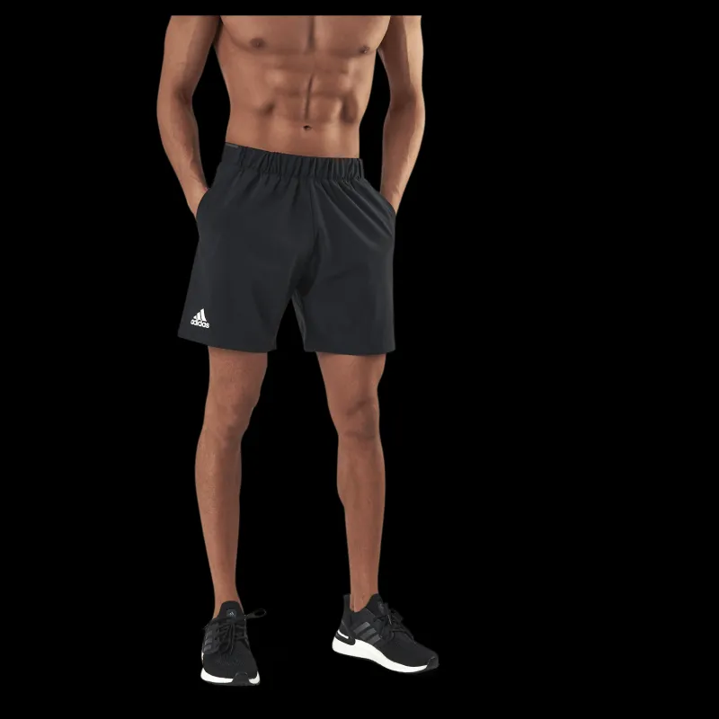 adidas Tennis Club Stretch Woven Shorts Black Svart Clearance