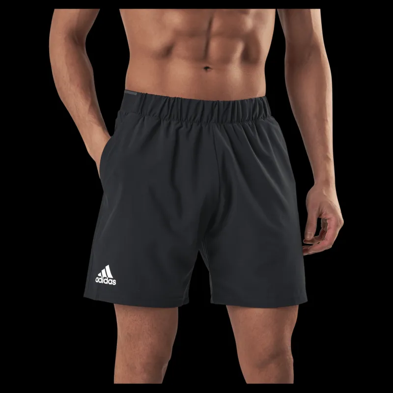 adidas Tennis Club Stretch Woven Shorts Black Svart Clearance