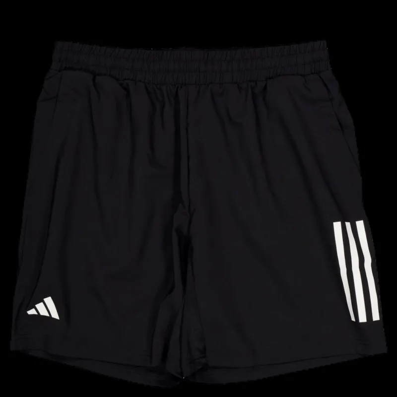 adidas Tennis Club 3-stripe Shorts 000/black Svart