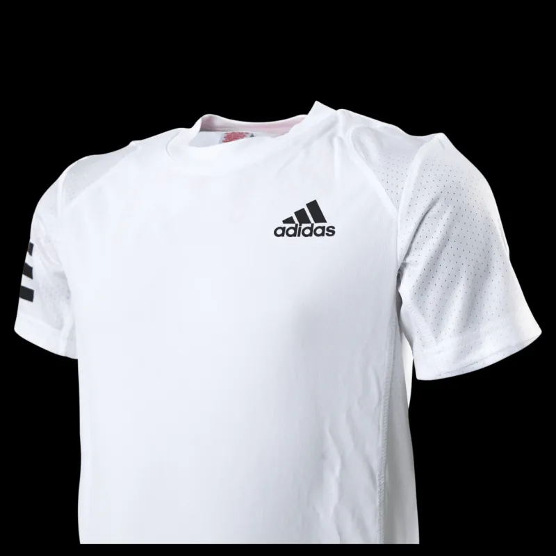 adidas Tennis Club 3-Stripe White/Black Vit