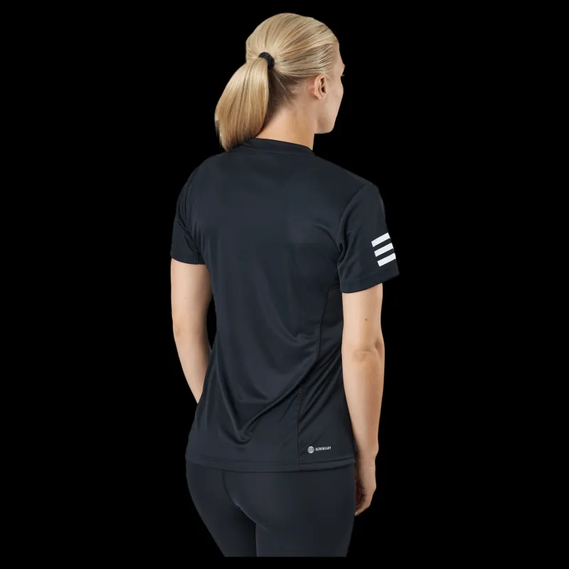 adidas Tennis Club Tee Black Svart New