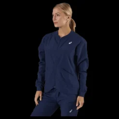 Outlet ASICS Club Woven Jacket Blue Blå