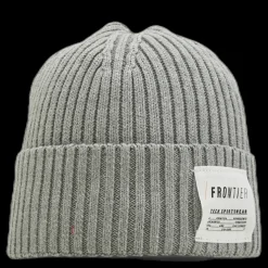 Online FRONTIER Cod Beanie Grey Grå