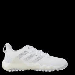 Discount adidas Codechaos 22 Spikeless Golf Shoes Cloud White / Silver Metallic / Clear Pink Vit