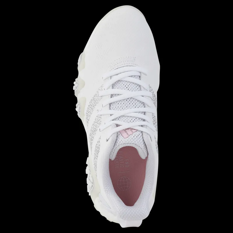 Discount adidas Codechaos 22 Spikeless Golf Shoes Cloud White / Silver Metallic / Clear Pink Vit