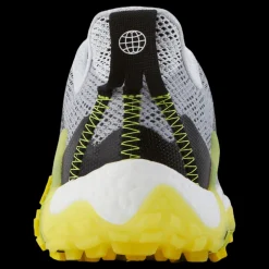 Sale adidas Codechaos 22 Spikeless Golf Shoes Cloud White / Core Black / Beam Yellow Svart och Vit