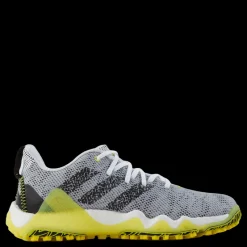 Sale adidas Codechaos 22 Spikeless Golf Shoes Cloud White / Core Black / Beam Yellow Svart och Vit