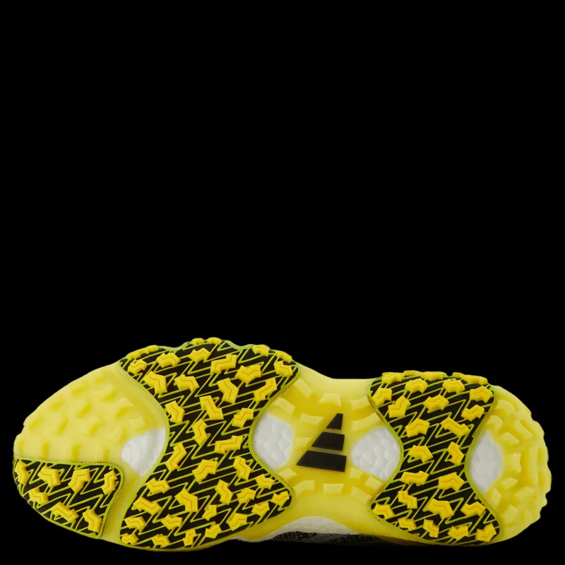 Sale adidas Codechaos 22 Spikeless Golf Shoes Cloud White / Core Black / Beam Yellow Svart och Vit