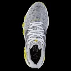 Sale adidas Codechaos 22 Spikeless Golf Shoes Cloud White / Core Black / Beam Yellow Svart och Vit