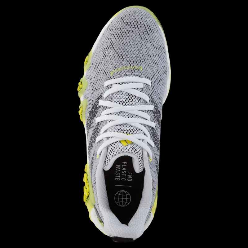 Sale adidas Codechaos 22 Spikeless Golf Shoes Cloud White / Core Black / Beam Yellow Svart och Vit