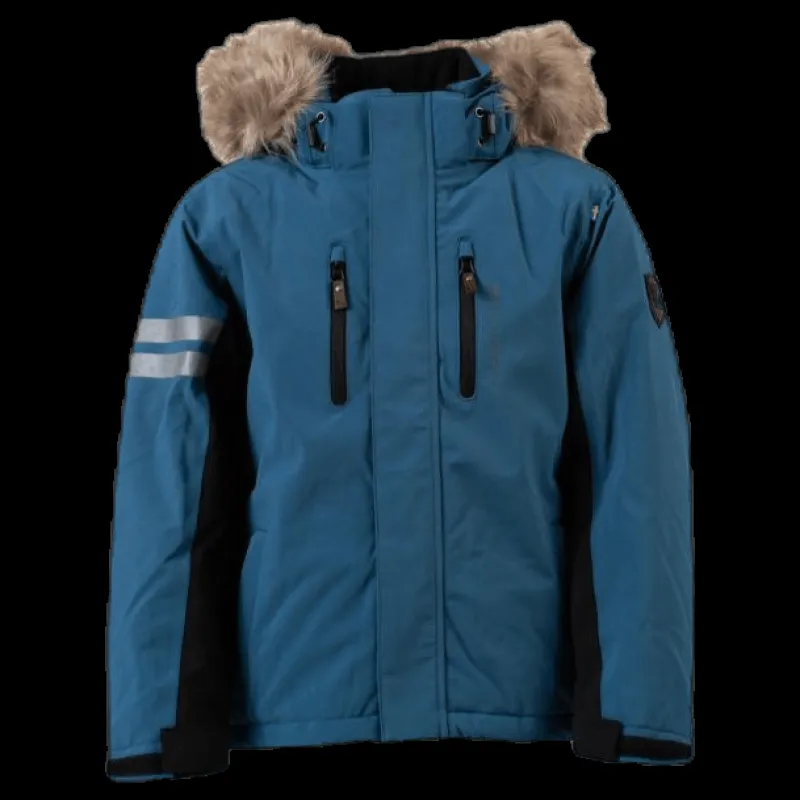 Outlet Lindberg Colden Jacket 15 000 mm Blue Blå