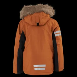 Lindberg Colden Jacket Sudan Brown Orange Discount