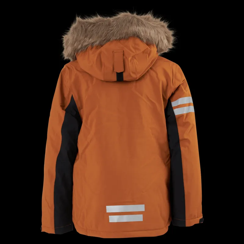 Lindberg Colden Jacket Sudan Brown Orange Discount