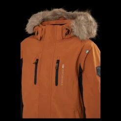Lindberg Colden Jacket Sudan Brown Orange Discount