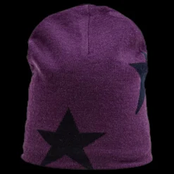 Molo Colder Star Beanie Purple/Black Lila och Svart New