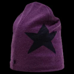 Molo Colder Star Beanie Purple/Black Lila och Svart New